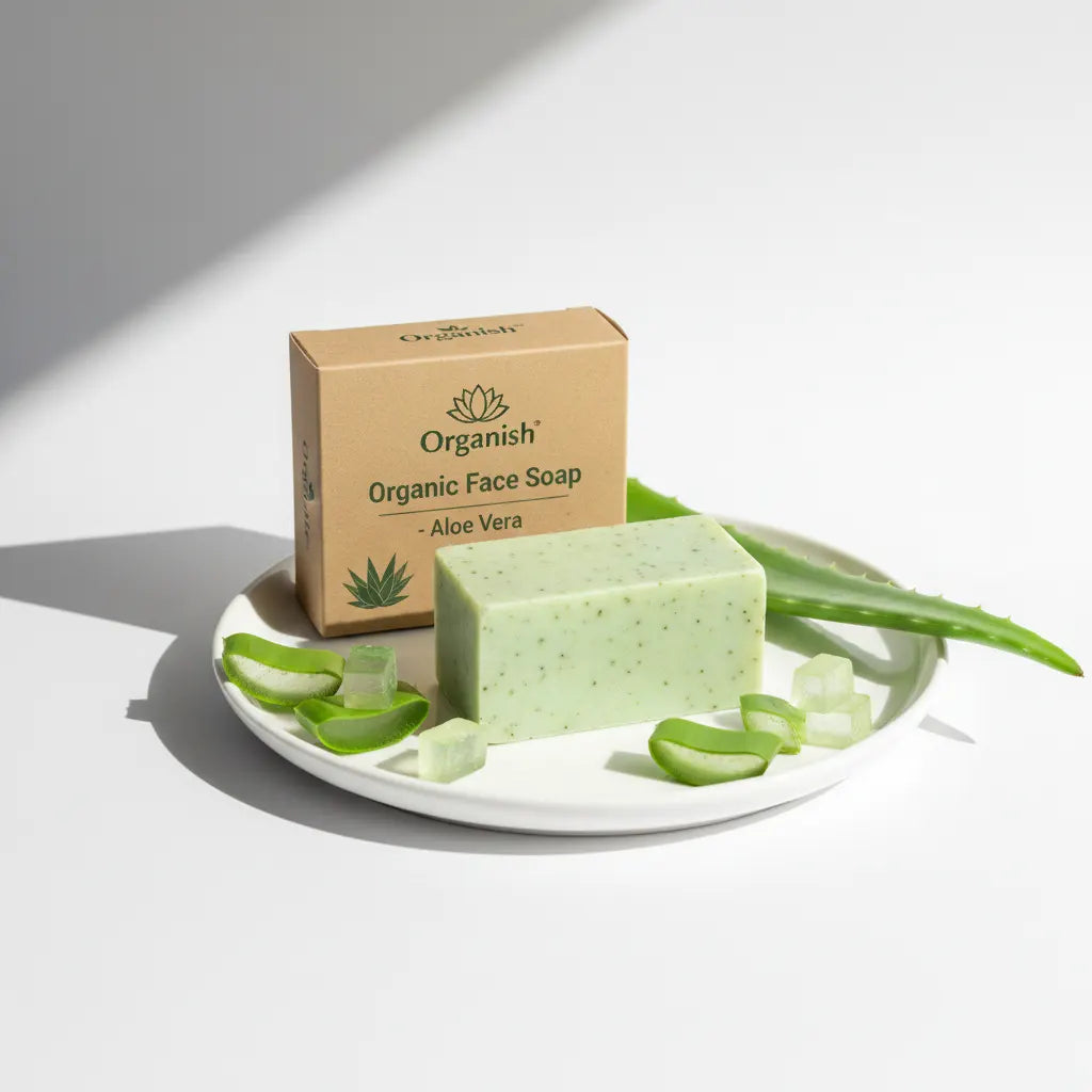 Organic Face Soap – Aloe Vera